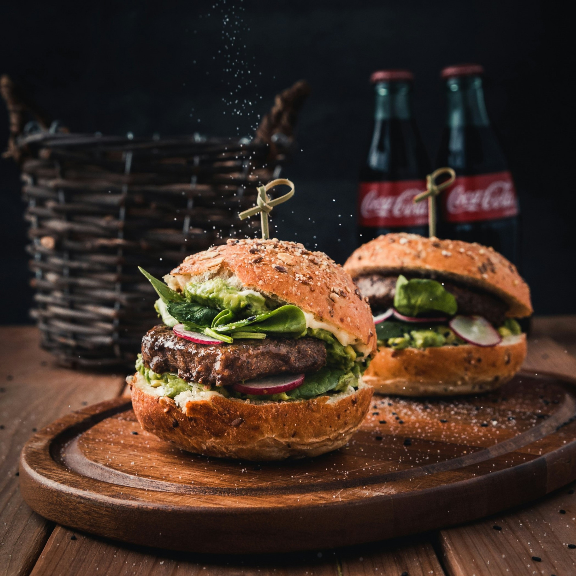 Burger au food-truck Sister Food de Genillé Burger au food-truck Sister Food de Genillé